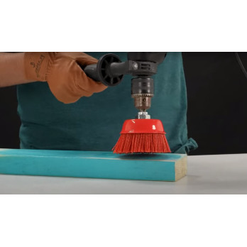 Nailoninis šveitimo šepetys Orientcraft, 125 mm, M14, kūginis