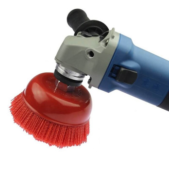 Nailoninis šveitimo šepetys Orientcraft, 125 mm, M14, kūginis