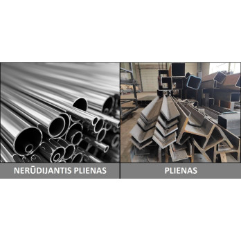 Nerūdijančio plieno pjovimo diskas ATLAS, Inox A60T-BF41, 125x1,0x22,23